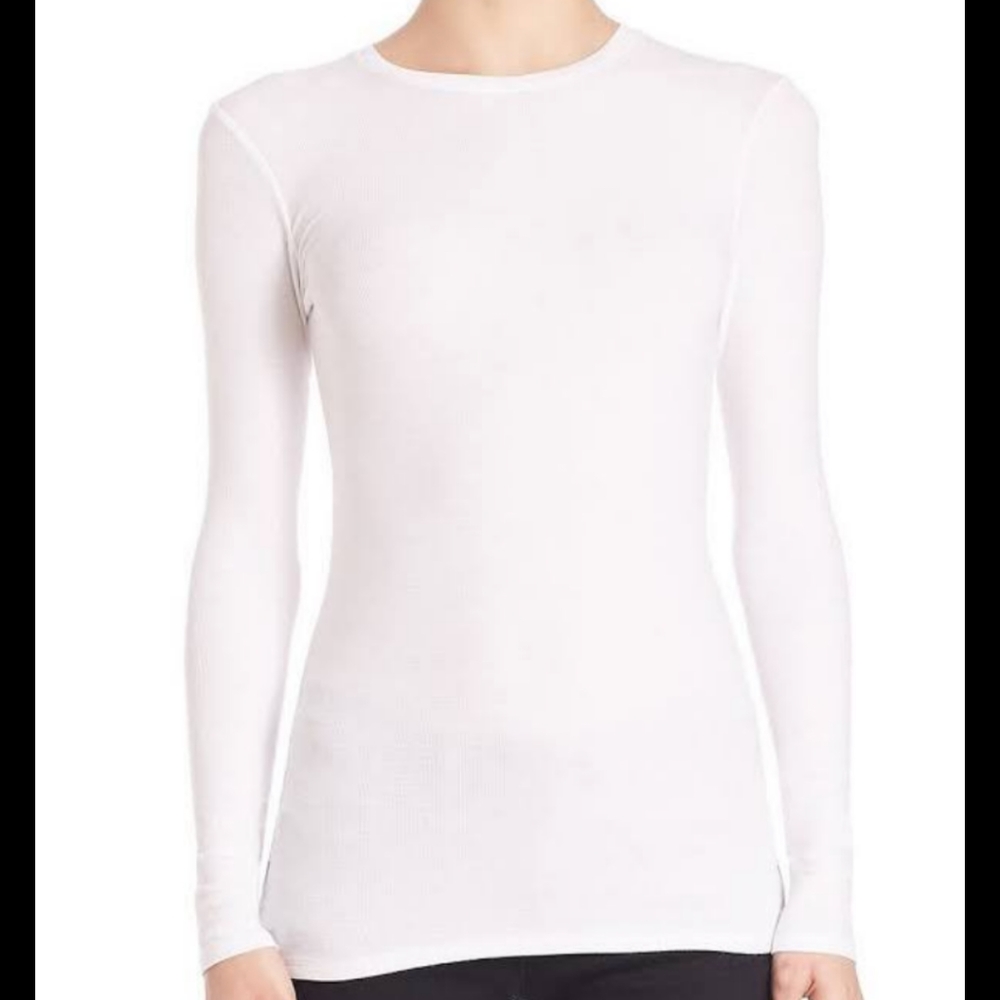 ATM Micro Ribbed Crew Neck